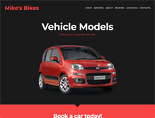 Tablet Screenshot of naxos-bikes.com